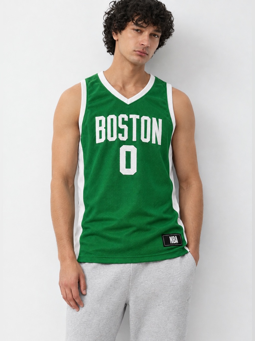 NBA Boston Celtics Green Basketball Jersey #0 Size S NWOT